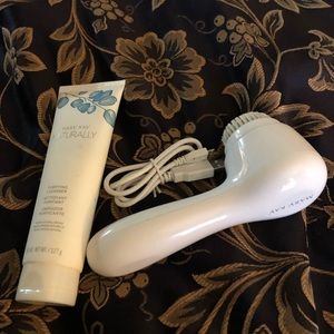 Mary Kay exfoliating brush and natural moisturizer
